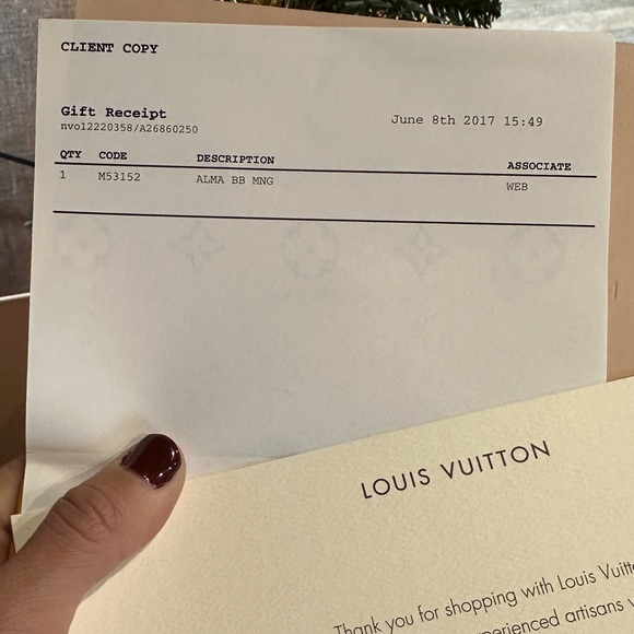 Authentic Loui Vuitton Alma bb - Picture 9 of 9